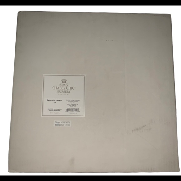 LOT OF 3 SIMPLY SHABBY CHIC NURSERY PAPER LANTERN - Picture 4 of 4